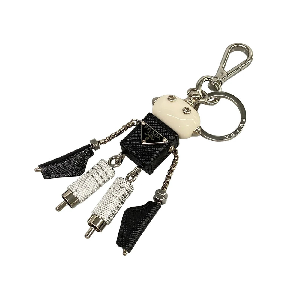 Prada Black Silver White Hardware #339196P10B